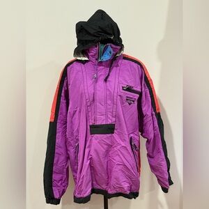 Obermeyer M Purple and Black Jacket Ski Jacket